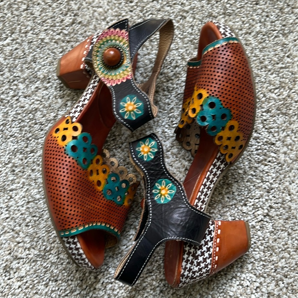 Spring Step leather heel size EU 42